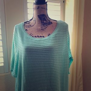 Turquoise top